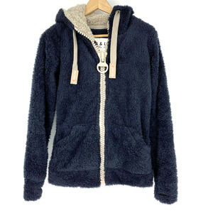 Lola & Liza Jacket Teddy Bomber Hoodie